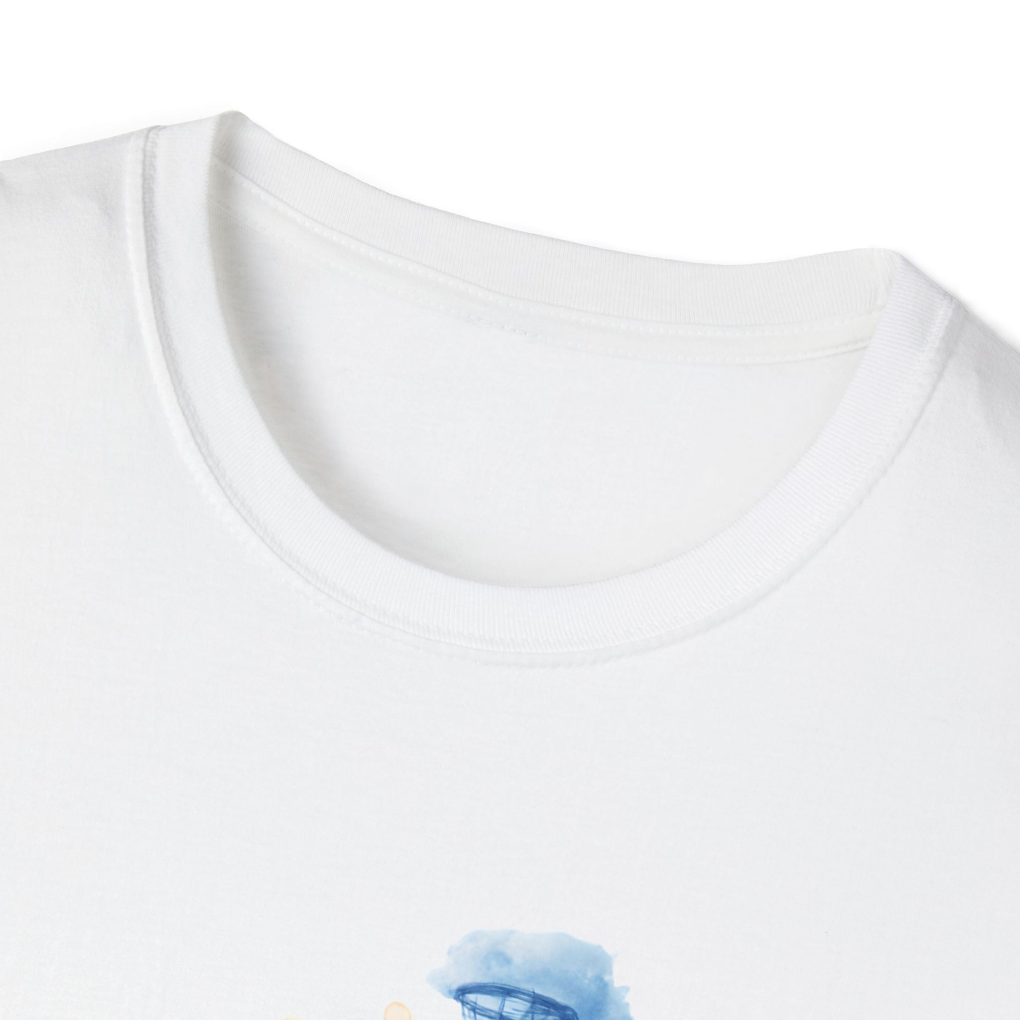 Watercolor basketball scene T-Shirt